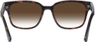 Square Havana Prada A09V w/ Gradient Progressive No-Line Reading Sunglasses View #4