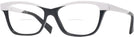Square Black/White Alain Mikli A03037 Bifocal View #1