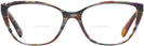Cat Eye Top Black Multicolor Alain Mikli A03082 Bifocal View #2