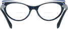 Cat Eye Blue/crystal/blue Memphis Alain Mikli A03087 Bifocal View #4