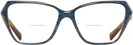 Square Turquoise Mikli/havana Alain Mikli A03088 Bifocal View #2