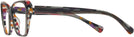 Square Black Pointille/multicolor Alain Mikli A03088 Single Vision Full Frame View #3
