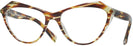 Cat Eye Havana/crystal Alain Mikli A03089 Progressive No-Lines View #1