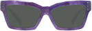Cat Eye Violet Mikli Alain Mikli A05052B Progressive No Line Reading Sunglasses View #2