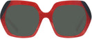 Oversized Rouge Nior Mikli Alain Mikli A05054 Progressive No Line Reading Sunglasses View #2