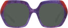 Oversized Violet Rouge Mikli Alain Mikli A05054 Progressive No Line Reading Sunglasses View #2