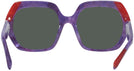 Oversized Violet Rouge Mikli Alain Mikli A05054 Progressive No Line Reading Sunglasses View #4
