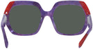 Oversized Violet Rouge Mikli Alain Mikli A05054 Progressive No Line Reading Sunglasses View #4