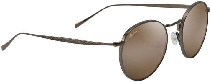 Round Antique Bronze/hcl Maui Jim Nautilus 544 View #1