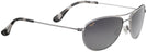 Aviator Silver Maui Jim Baby Beach 245 View #1