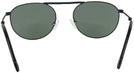 Round Blue Charcoal Bat Wings Vigilance Progressive No Line Reading Sunglasses View #4