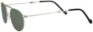 Round Nickel Bat Wings Vigilance Progressive No Line Reading Sunglasses View #3