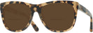 Square HONEY HAVANA The Cisco/S Bifocal Reading Sunglasses View #1