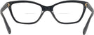 Cat Eye Black Burberry 2221 Bifocal View #4