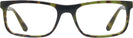 Rectangle Green Havana Burberry 2240 Computer Style Progressive View #2