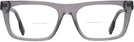 Rectangle Transparent Grey Burberry 2298 Bifocal View #2