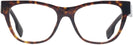 Square Dark Havana Burberry 2301 Progressive No-Lines View #2