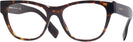 Square Dark Havana Burberry 2301 Computer Style Progressive View #1
