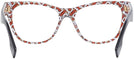 Square Black Over Red Logo Burberry 2301 Progressive No-Lines View #4