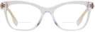 Square Transparent Burberry 2323 Bifocal View #2