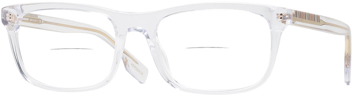 Rectangle Transparent Burberry 2334 Bifocal View #1