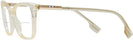 Cat Eye Yellow Burberry 2348 Bifocal View #3