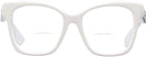 Square White Burberry 2363 Bifocal View #2