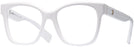 Square White Burberry 2363 Progressive No-Lines View #1