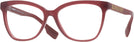 Cat Eye Bordeaux Burberry 2364L Single Vision Full Frame View #1