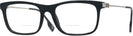 Rectangle Black Burberry 2384 Bifocal View #1
