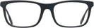Rectangle Matte Black Burberry 2384 Single Vision Full Frame View #2