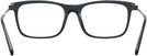 Rectangle Matte Black Burberry 2384 Single Vision Full Frame View #4