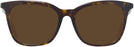 Square Dark Havana Burberry 2390 Progressive No-Line Reading Sunglasses View #2