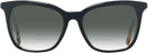 Square Black Burberry 2390 w/ Gradient Bifocal Reading Sunglasses View #2