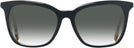 Square Black Burberry 2390 w/ Gradient Progressive No-Line Reading Sunglasses View #2