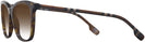 Square Dark Havana Burberry 2390 w/ Gradient Progressive No-Line Reading Sunglasses View #3