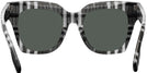 Oversized,Square Check White/black Burberry 4364 Progressive No Line Reading Sunglasses View #4