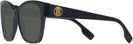 Square Black Burberry 4345 Bifocal Reading Sunglasses View #3