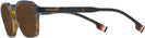 Square Dark Havana Burberry 4378U Bifocal Reading Sunglasses View #3