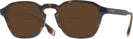 Square Dark Havana Burberry 4378U Bifocal Reading Sunglasses View #1
