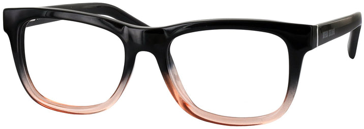 Square Black Pink Crystal The Bedford Single Vision Full Frame View #1