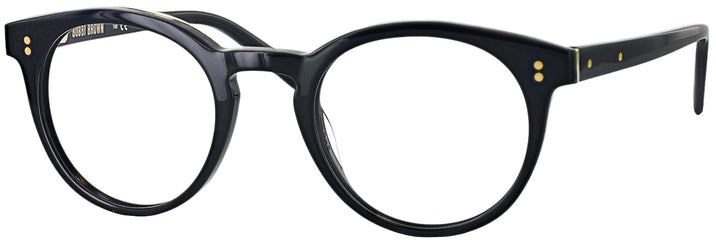 Round Black The Logan Single Vision Full Frame View #1