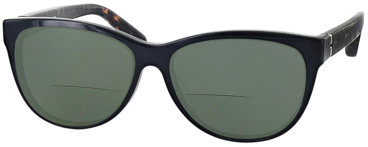 Square Black Olive Havana The Lily Bifocal Reading Sunglasses View #1