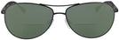 Aviator Matte Black Hugo Boss 0824-S Bifocal Reading Sunglasses with Polarized View #2