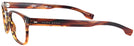 Square Brown Horn Hugo Boss 0958 Bifocal View #3