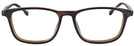 Square Dark Havana Hugo Boss 1050 Computer Style Progressive View #2