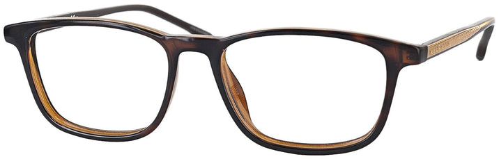 Square Dark Havana Hugo Boss 1050 Single Vision Full Frame View #1
