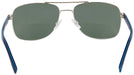 Rectangle Matte Blue Hugo Boss 0762-S Bifocal Reading Sunglasses with Polarized View #4