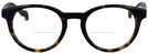 Round Dark Havana Hugo Boss 0913 Bifocal View #2