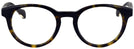 Round Dark Havana Hugo Boss 0913 Progressive No-Lines View #2